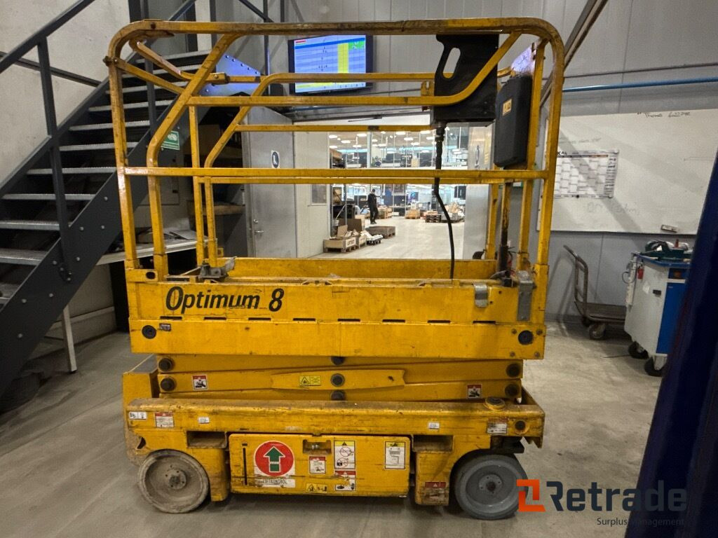 Engins de chantier Sakselift Haulotte Optimum 8 - 8 meter / scissor lift: photos 7