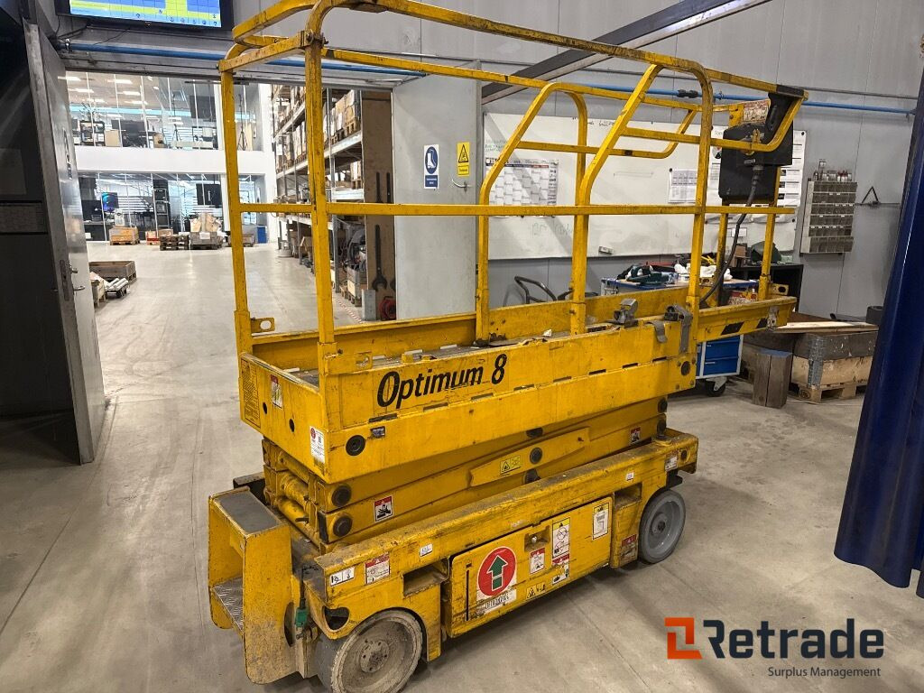 Engins de chantier Sakselift Haulotte Optimum 8 - 8 meter / scissor lift: photos 16