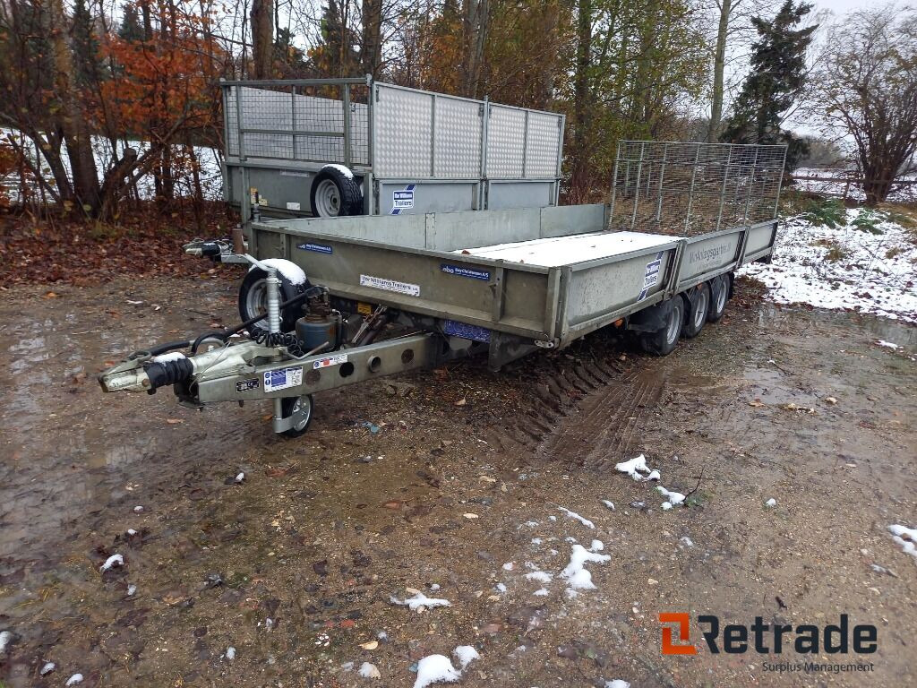 IFOR WILLIAMS TB TB5521-353 Maskintrailer - Remorque plateau: photos 1 IFOR WILLIAMS TB TB5521-353 Maskintrailer - Remorque plateau: photos 1