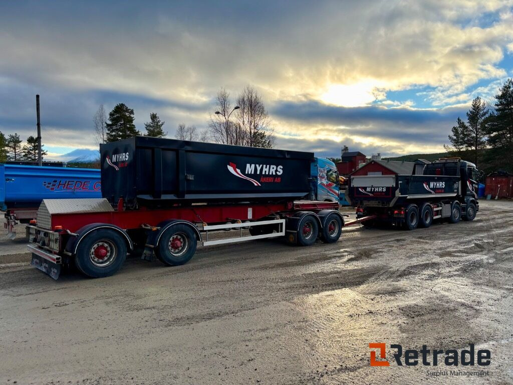 Kassettbilsekipage Scania R730 8X4 - Camion benne, Remorque ampliroll/ Multibenne: photos 3 Kassettbilsekipage Scania R730 8X4 - Camion benne, Remorque ampliroll/ Multibenne: photos 3