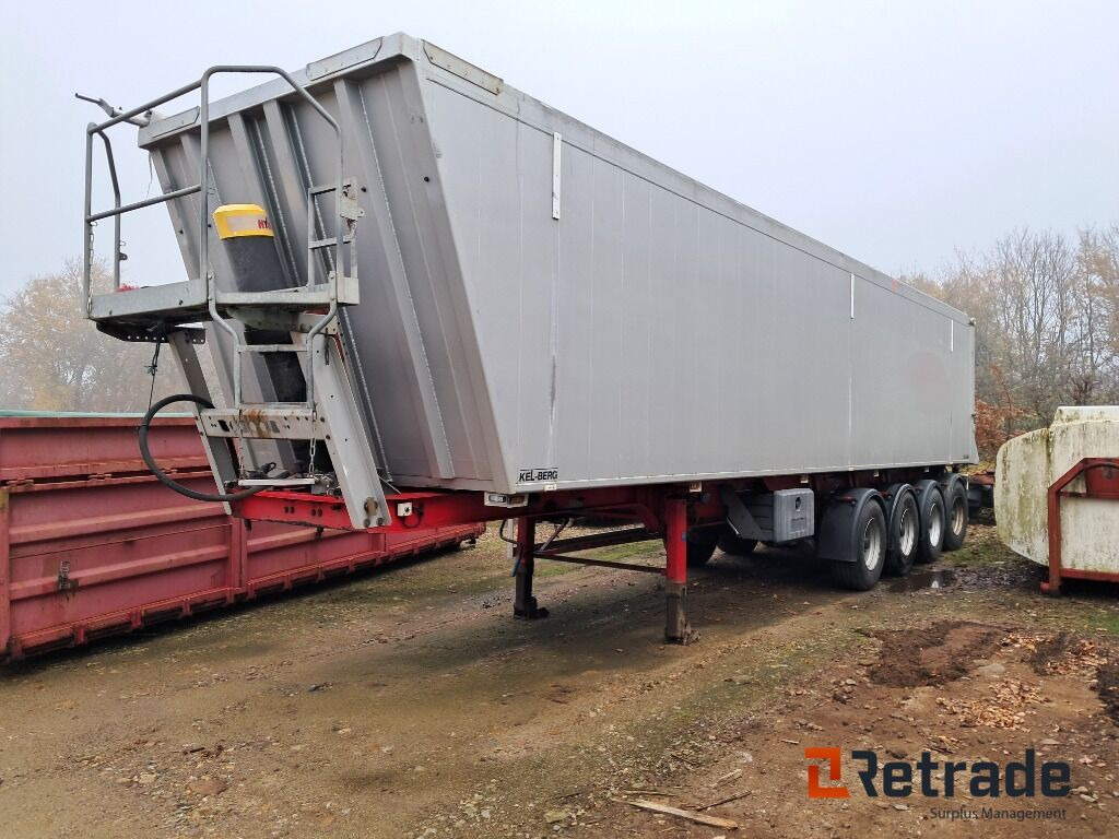 Kel-Berg Tipsættevogn 60m3 4 akslet - Semi-remorque benne: photos 1 Kel-Berg Tipsættevogn 60m3 4 akslet - Semi-remorque benne: photos 1