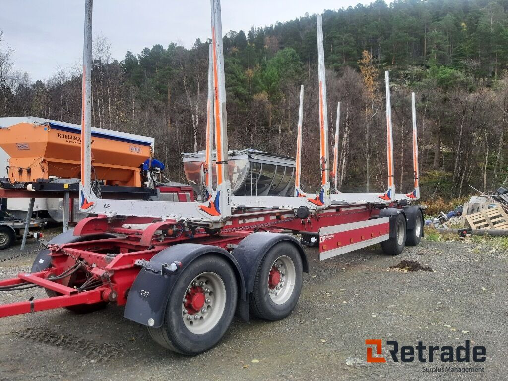 Tømmerhenger HØGLUND - Remorque grumier: photos 1 Tømmerhenger HØGLUND - Remorque grumier: photos 1