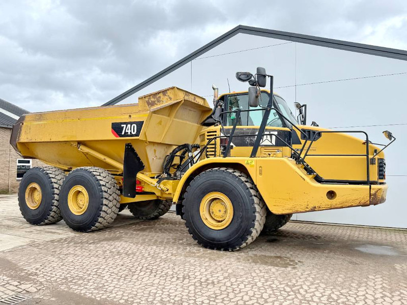 Cat 740 - Automatic Greasing / Airco - Tombereau articulé: photos 5 Cat 740 - Automatic Greasing / Airco - Tombereau articulé: photos 5