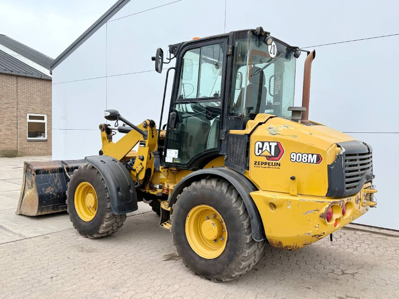 Cat 908M - German Machine / Quick Coupler - Chargeuse sur pneus: photos 3 Cat 908M - German Machine / Quick Coupler - Chargeuse sur pneus: photos 3