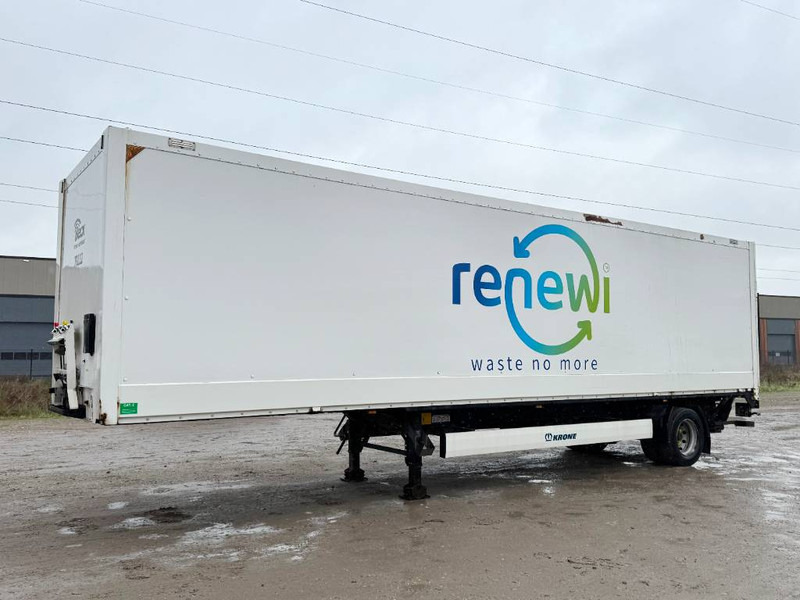 Krone SEK 10 - Tailgate / Forced Steering - Semi-remorque fourgon: photos 1 Krone SEK 10 - Tailgate / Forced Steering - Semi-remorque fourgon: photos 1