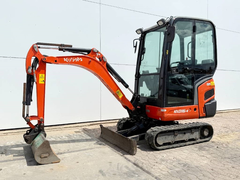 Kubota KX016-4 - Hammer Lines / Quick Coupler - Mini pelle: photos 2 Kubota KX016-4 - Hammer Lines / Quick Coupler - Mini pelle: photos 2