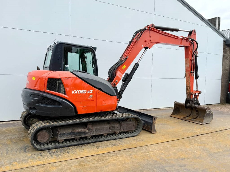 Kubota KX080-4a - 2 Units Available! Hammer Lines / Airco - Mini pelle: photos 5 Kubota KX080-4a - 2 Units Available! Hammer Lines / Airco - Mini pelle: photos 5