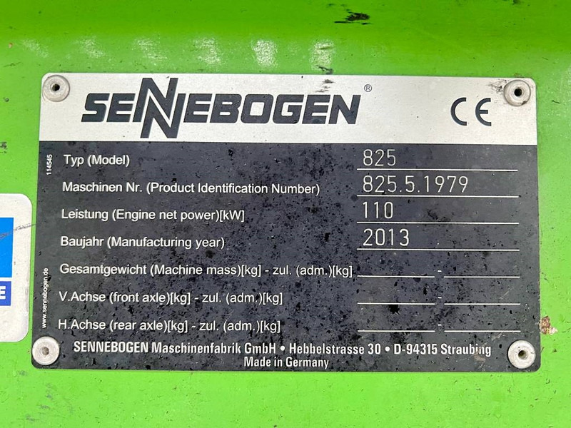 Pelle de manutention pour transport de déchets Sennebogen 825 ELECTRIC / GOOD CONDITION: photos 15