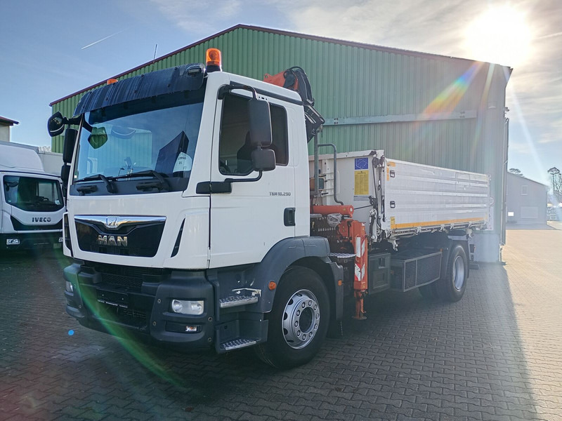 MAN TGM 18.290 4x2 Kipper m. Atlas 126.3E-A3 10,6 m - Camion benne, Camion grue: photos 4 MAN TGM 18.290 4x2 Kipper m. Atlas 126.3E-A3 10,6 m - Camion benne, Camion grue: photos 4