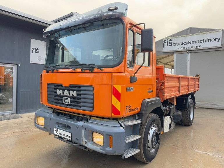 MAN 19.463 4x2 tipper - spring - Camion benne: photos 1 MAN 19.463 4x2 tipper - spring - Camion benne: photos 1