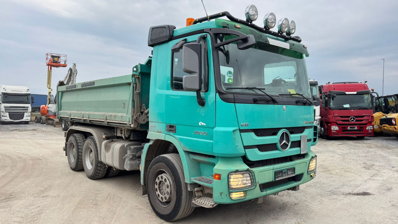 Mercedes-Benz Actros 2655 6x4 meiller bordmatic tipper - retarder - V8 - Camion benne: photos 3 Mercedes-Benz Actros 2655 6x4 meiller bordmatic tipper - retarder - V8 - Camion benne: photos 3
