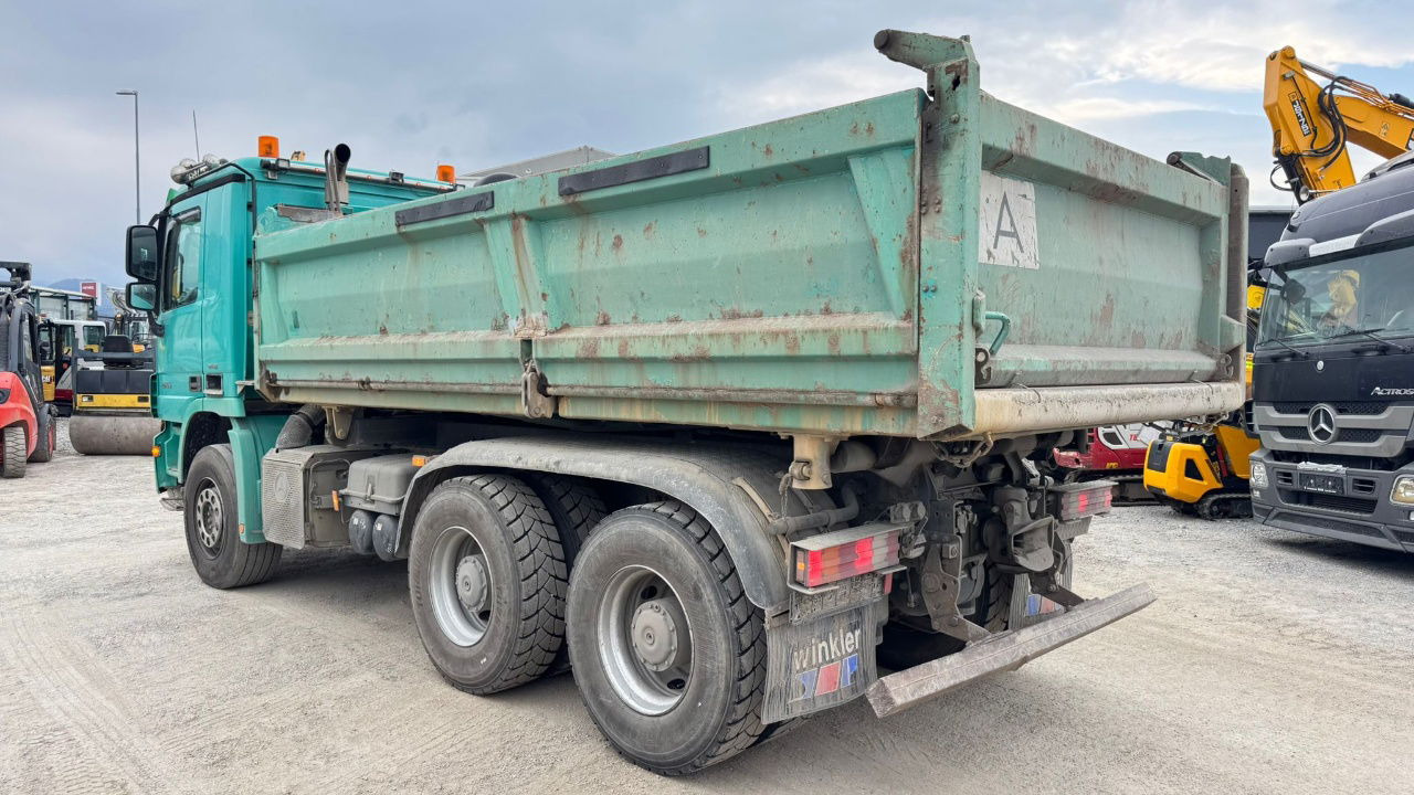 Mercedes-Benz Actros 2655 6x4 meiller bordmatic tipper - retarder - V8 - Camion benne: photos 5 Mercedes-Benz Actros 2655 6x4 meiller bordmatic tipper - retarder - V8 - Camion benne: photos 5