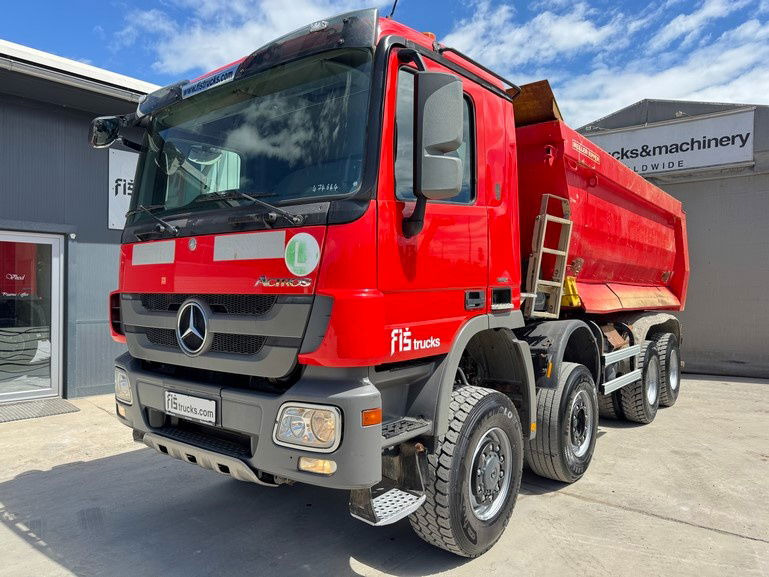 Mercedes-Benz Actros 4141 K 8x6 meiller mulda tipper - air condition - Camion benne: photos 1 Mercedes-Benz Actros 4141 K 8x6 meiller mulda tipper - air condition - Camion benne: photos 1