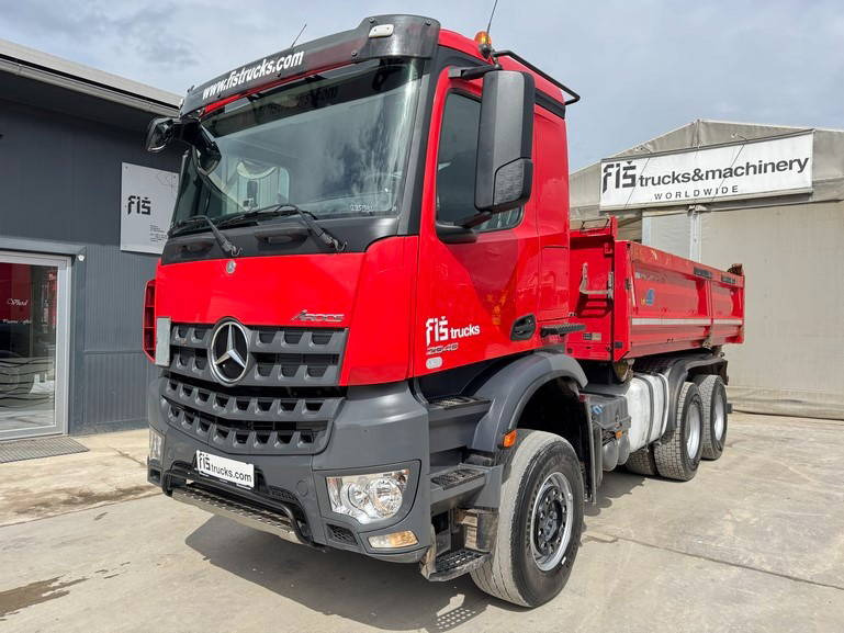 Mercedes-Benz Arocs 2648 6X4 meiller bordmatic - retarder - Camion benne: photos 1 Mercedes-Benz Arocs 2648 6X4 meiller bordmatic - retarder - Camion benne: photos 1