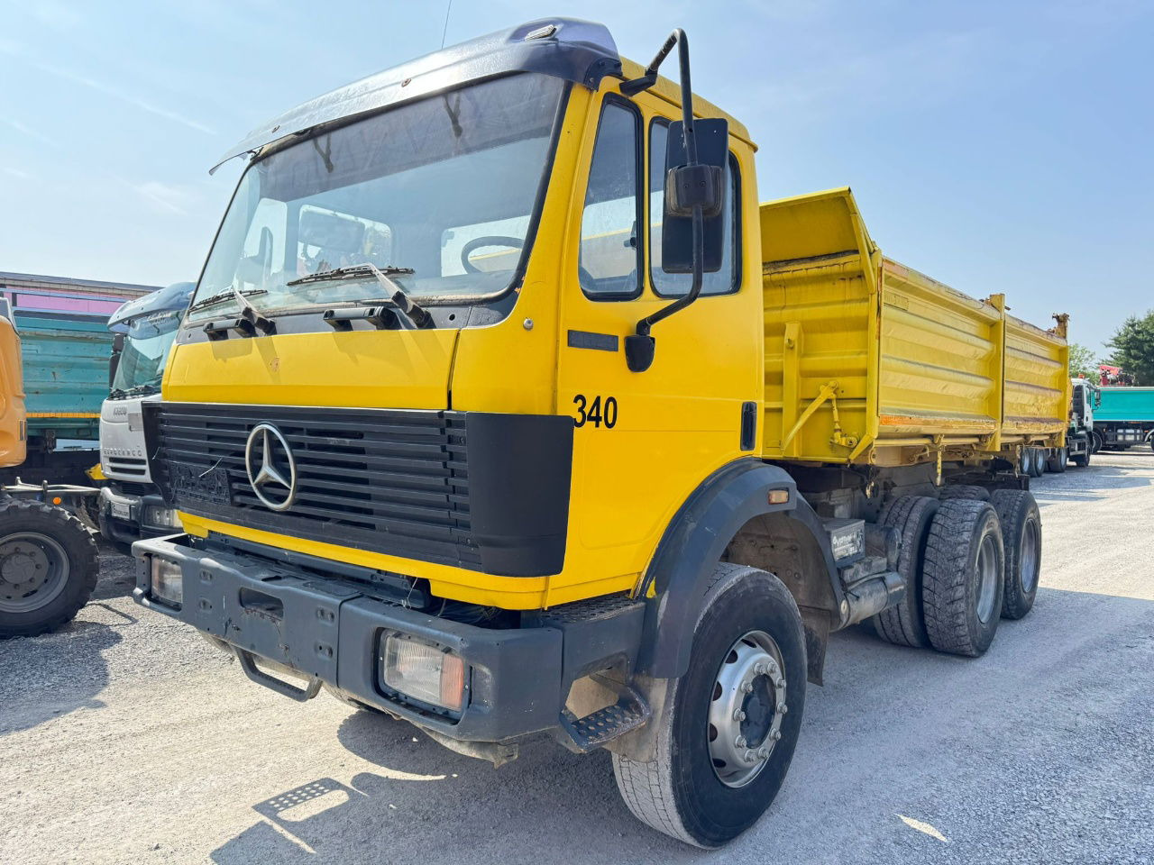 Mercedes-Benz SK 2629 K 2429 6x4 meiller tipper - Camion benne: photos 1 Mercedes-Benz SK 2629 K 2429 6x4 meiller tipper - Camion benne: photos 1