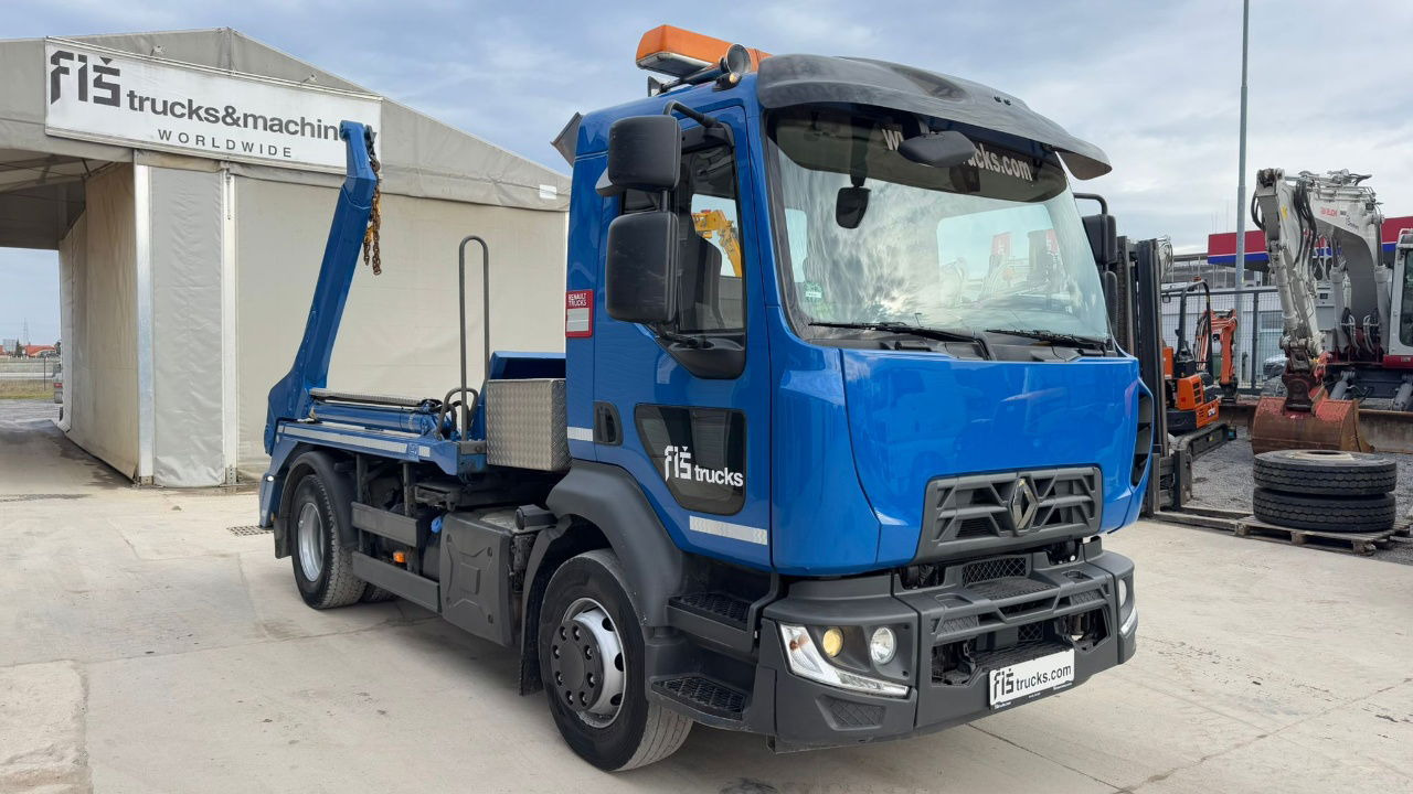Renault 16.280 4X2 meiller absetz tipper - Camion porte-conteneur/ Caisse mobile: photos 3 Renault 16.280 4X2 meiller absetz tipper - Camion porte-conteneur/ Caisse mobile: photos 3
