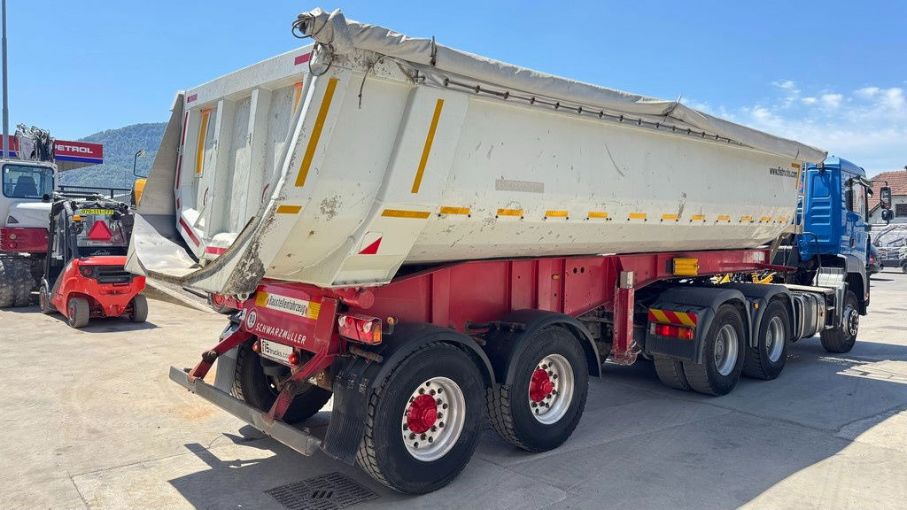 Schwarzmüller K202 2-Axle Tipper - Taurpaulin - Semi-remorque benne: photos 3 Schwarzmüller K202 2-Axle Tipper - Taurpaulin - Semi-remorque benne: photos 3