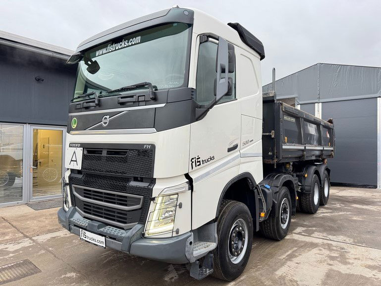 Volvo FH 500 8x4 - meiller bordmatic tipper - Camion benne: photos 1 Volvo FH 500 8x4 - meiller bordmatic tipper - Camion benne: photos 1