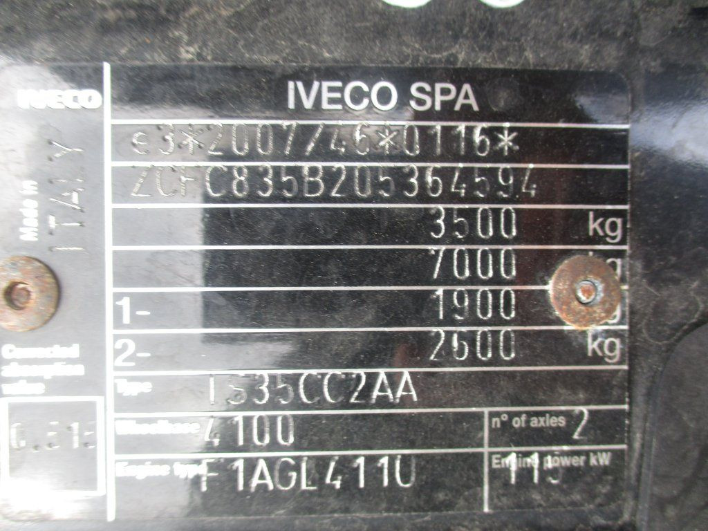 Utilitaire frigorifique Iveco Daily 35C16: photos 11