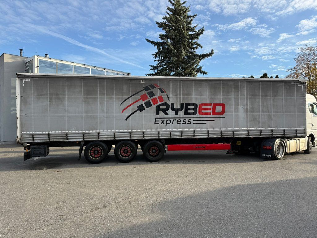 Krone SD - Semi-remorque rideaux coulissants: photos 2 Krone SD - Semi-remorque rideaux coulissants: photos 2