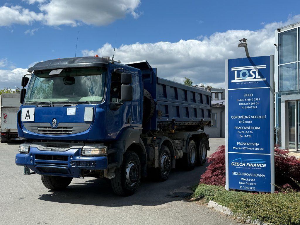 Renault Kerax 450 S3 8x4 EURO 4 - Camion benne: photos 1 Renault Kerax 450 S3 8x4 EURO 4 - Camion benne: photos 1