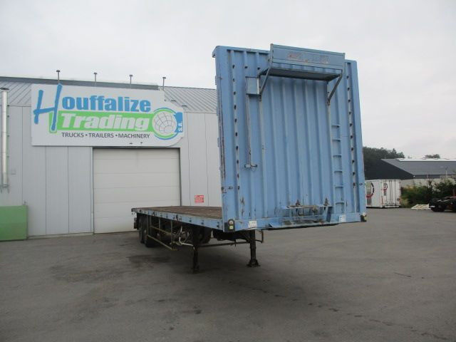 Fruehauf platform - drum brakes/freins tambour - Semi-remorque plateau: photos 1 Fruehauf platform - drum brakes/freins tambour - Semi-remorque plateau: photos 1