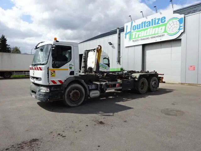 Renault Premium 370 dci - 6x2 - container system - crane/grue - Camion - système de câble: photos 5 Renault Premium 370 dci - 6x2 - container system - crane/grue - Camion - système de câble: photos 5