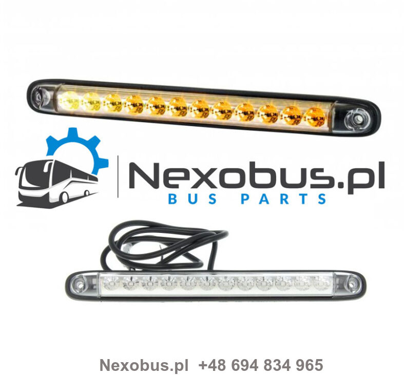 Lampa tył kierunkowskaz Vanhool TX biały klosz - Feu arrière pour Bus: photos 1 Lampa tył kierunkowskaz Vanhool TX biały klosz - Feu arrière pour Bus: photos 1