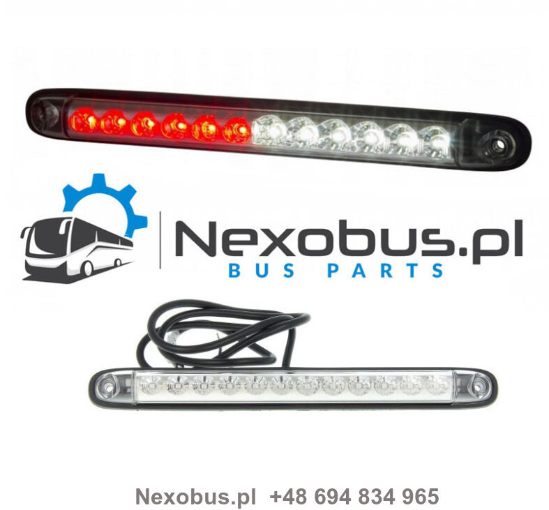 Lampa tył przeciwmgielna/cofania Vanhool TX biały klosz - Feu arrière pour Bus: photos 1 Lampa tył przeciwmgielna/cofania Vanhool TX biały klosz - Feu arrière pour Bus: photos 1