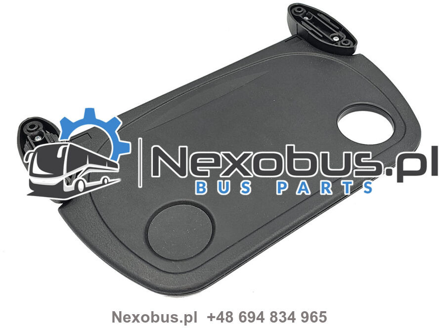 Stolik fotela Bova Neoplan MAN Temsa Volvo czarny zaokraglony - Cabine et intérieur pour Bus: photos 1 Stolik fotela Bova Neoplan MAN Temsa Volvo czarny zaokraglony - Cabine et intérieur pour Bus: photos 1