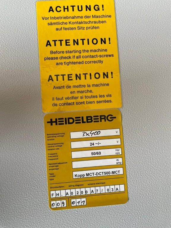 Heidelberg Stahlfolder MCT-DCT500-MCT coupling module - Plieuse de bureau: photos 2 Heidelberg Stahlfolder MCT-DCT500-MCT coupling module - Plieuse de bureau: photos 2
