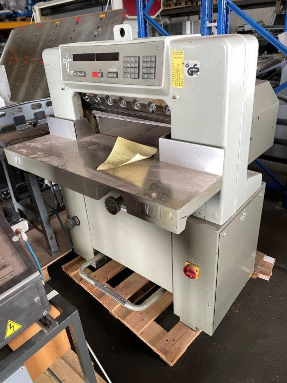 POLAR 55 EM cutting machine - Massicot: photos 1 POLAR 55 EM cutting machine - Massicot: photos 1