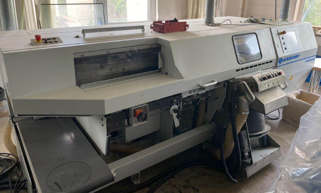 Perfect Binder Wohlenberg Quickbinder with Hotmelt, PUR and Gazing unit - Relieuse: photos 2 Perfect Binder Wohlenberg Quickbinder with Hotmelt, PUR and Gazing unit - Relieuse: photos 2