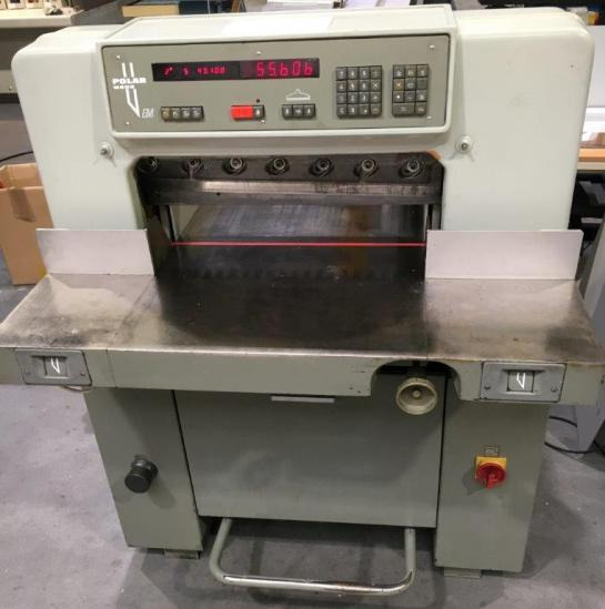 Polar Mohr 55 EM cutting machine - Massicot: photos 1 Polar Mohr 55 EM cutting machine - Massicot: photos 1