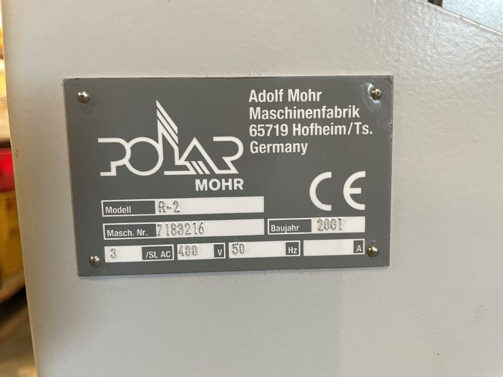 Polar Mohr half format automatic jogger Polar R-2 - Machine d'impression: photos 2 Polar Mohr half format automatic jogger Polar R-2 - Machine d'impression: photos 2