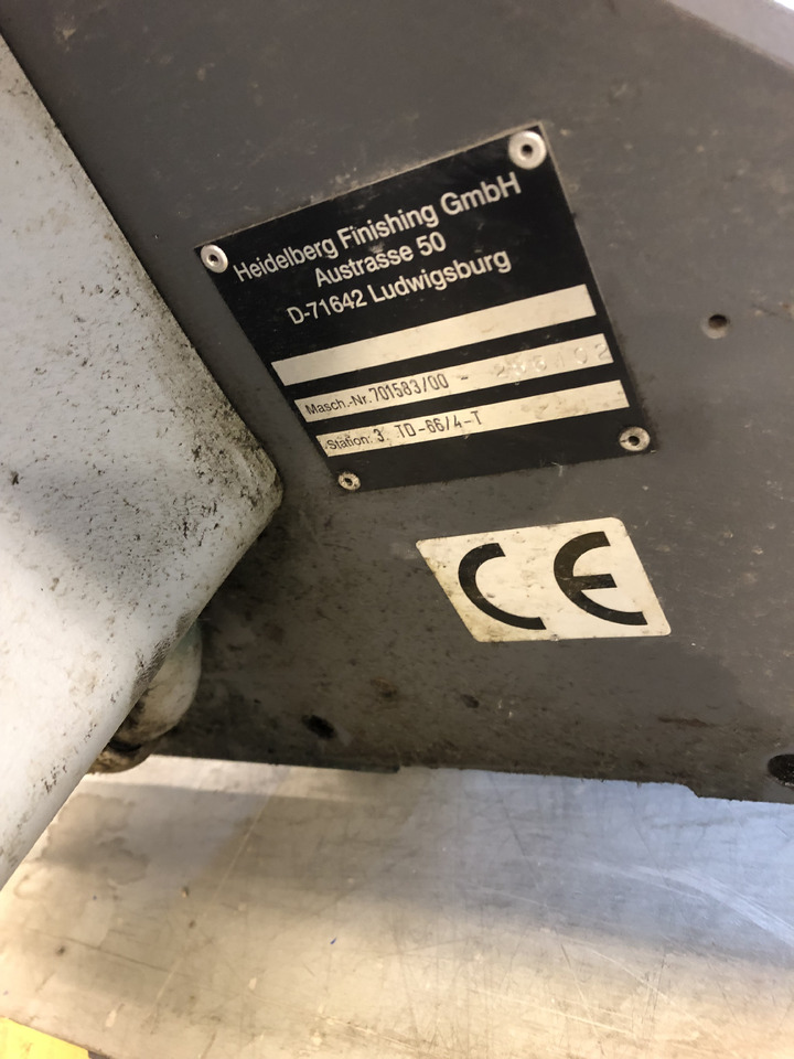 Stahlfolder Topline TD 66-4 with DCT control 3.tes buckle plate folder Heidelberg - Plieuse de bureau: photos 3 Stahlfolder Topline TD 66-4 with DCT control 3.tes buckle plate folder Heidelberg - Plieuse de bureau: photos 3