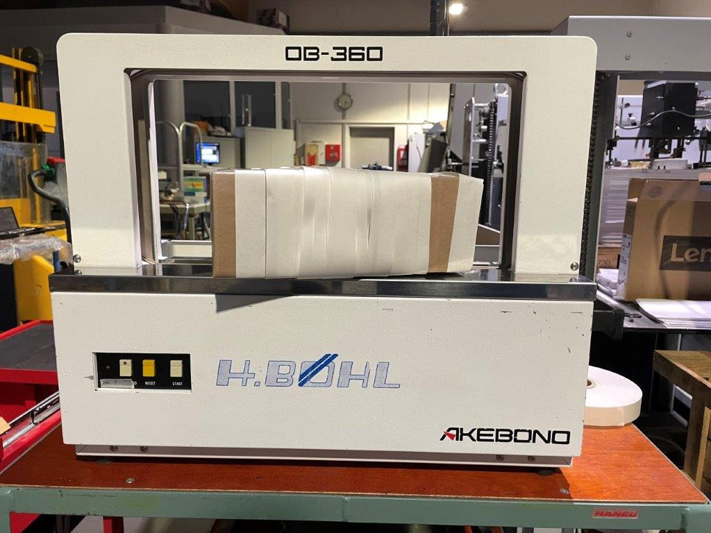 Table - banding machine Akebono OB 360 - Machine d'emballage et de conditionnement: photos 1 Table - banding machine Akebono OB 360 - Machine d'emballage et de conditionnement: photos 1