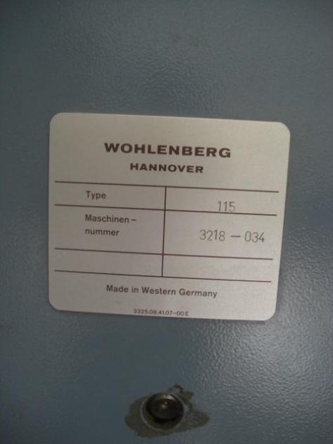 Wohlenberg 115 MCS-2 TV high-speed cutter - Massicot: photos 3 Wohlenberg 115 MCS-2 TV high-speed cutter - Massicot: photos 3