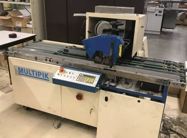 Inline wire stitching machine with block transport Multipik - Machine d'impression: photos 1 Inline wire stitching machine with block transport Multipik - Machine d'impression: photos 1