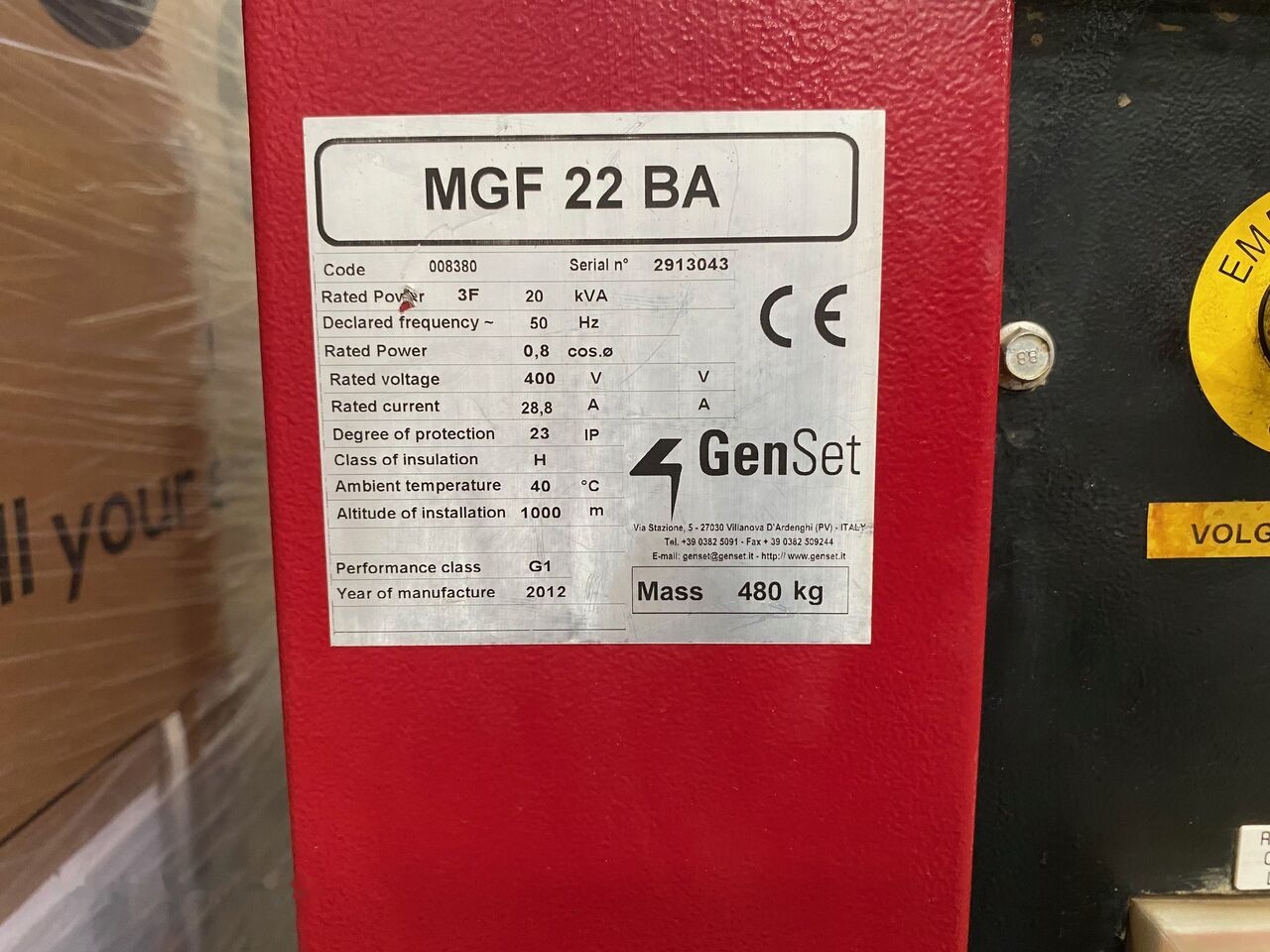 GenSet 20 kVa Yanmar - Groupe électrogène: photos 5 GenSet 20 kVa Yanmar - Groupe électrogène: photos 5