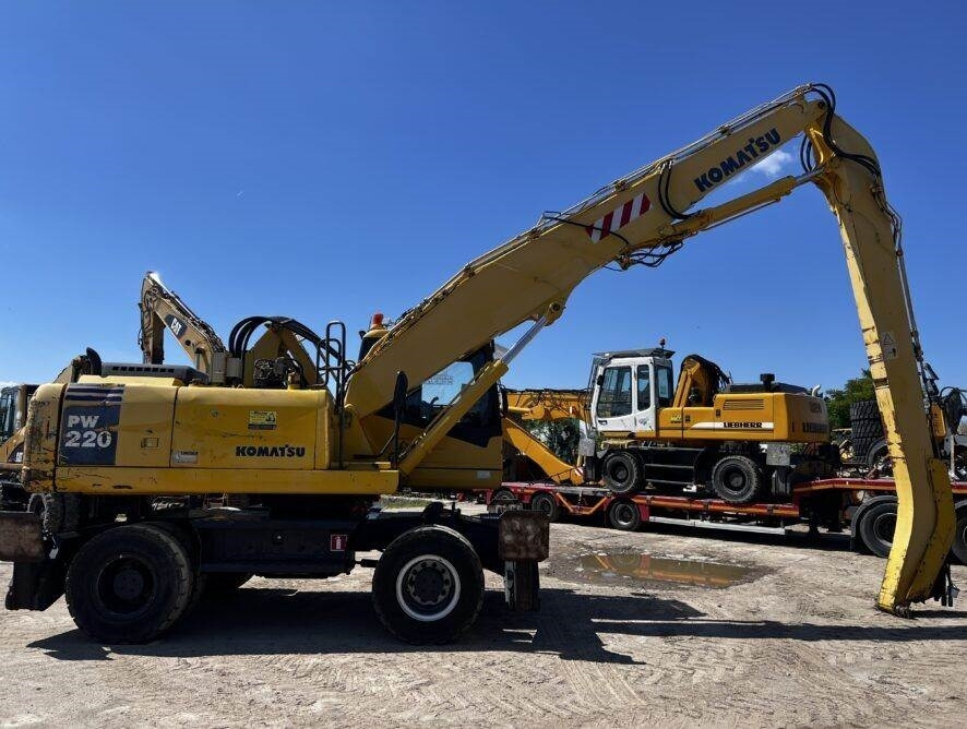 Komatsu PW220MH MH - Pelle de manutention: photos 3 Komatsu PW220MH MH - Pelle de manutention: photos 3