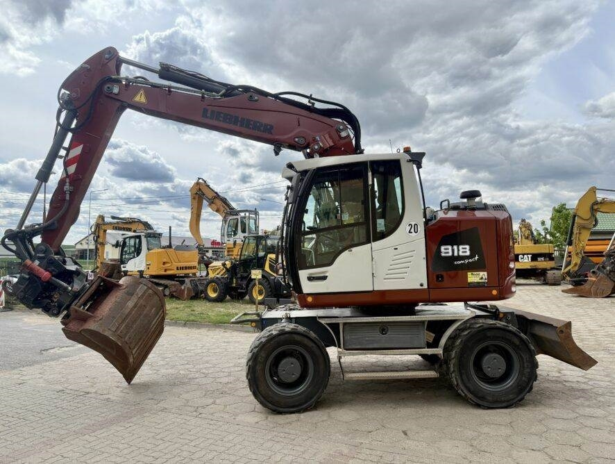 Liebherr A918 Compact - Pelle sur pneus: photos 4 Liebherr A918 Compact - Pelle sur pneus: photos 4