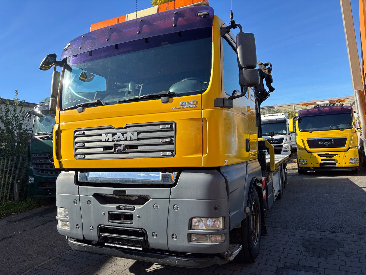 MAN TGA 26.440 FASSI F450AXP Containerauf./Lenkachse - Camion grue: photos 4 MAN TGA 26.440 FASSI F450AXP Containerauf./Lenkachse - Camion grue: photos 4