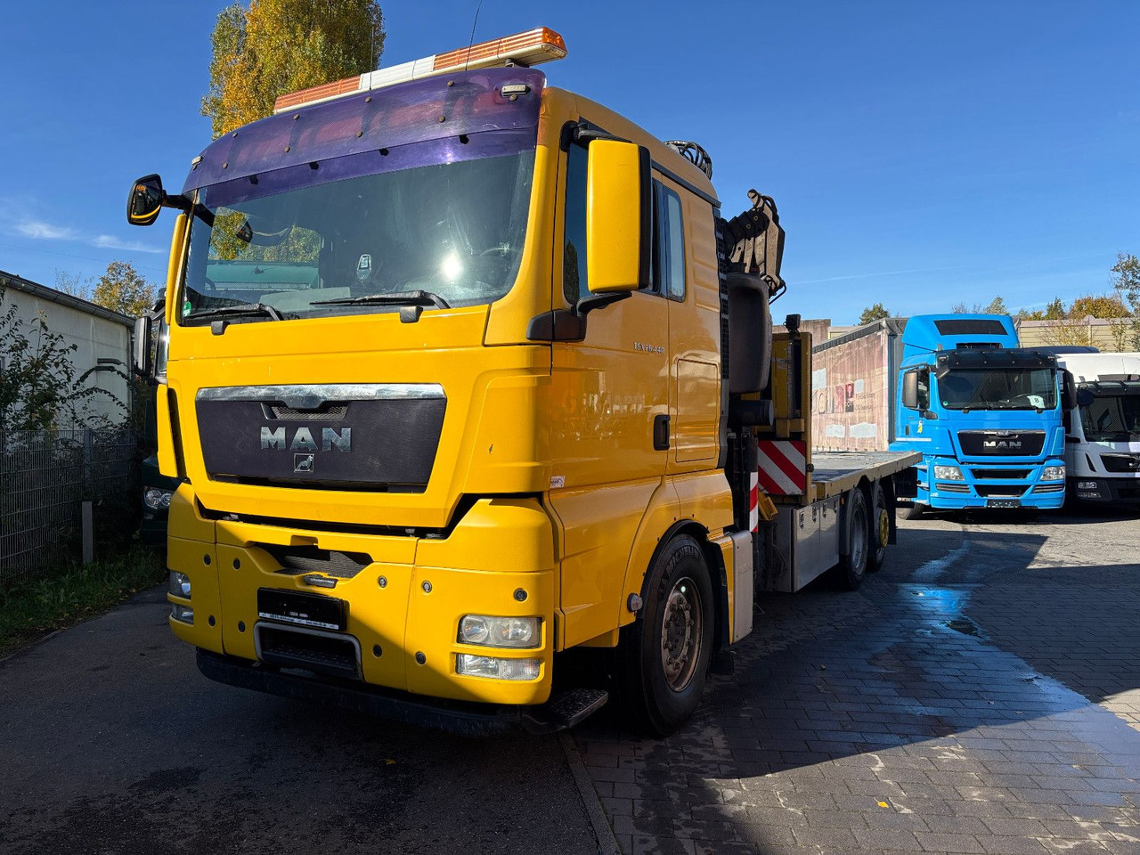 MAN TGX 26.440 FASSI F450XP Containeraufn./Lenkachse - Camion grue: photos 4 MAN TGX 26.440 FASSI F450XP Containeraufn./Lenkachse - Camion grue: photos 4