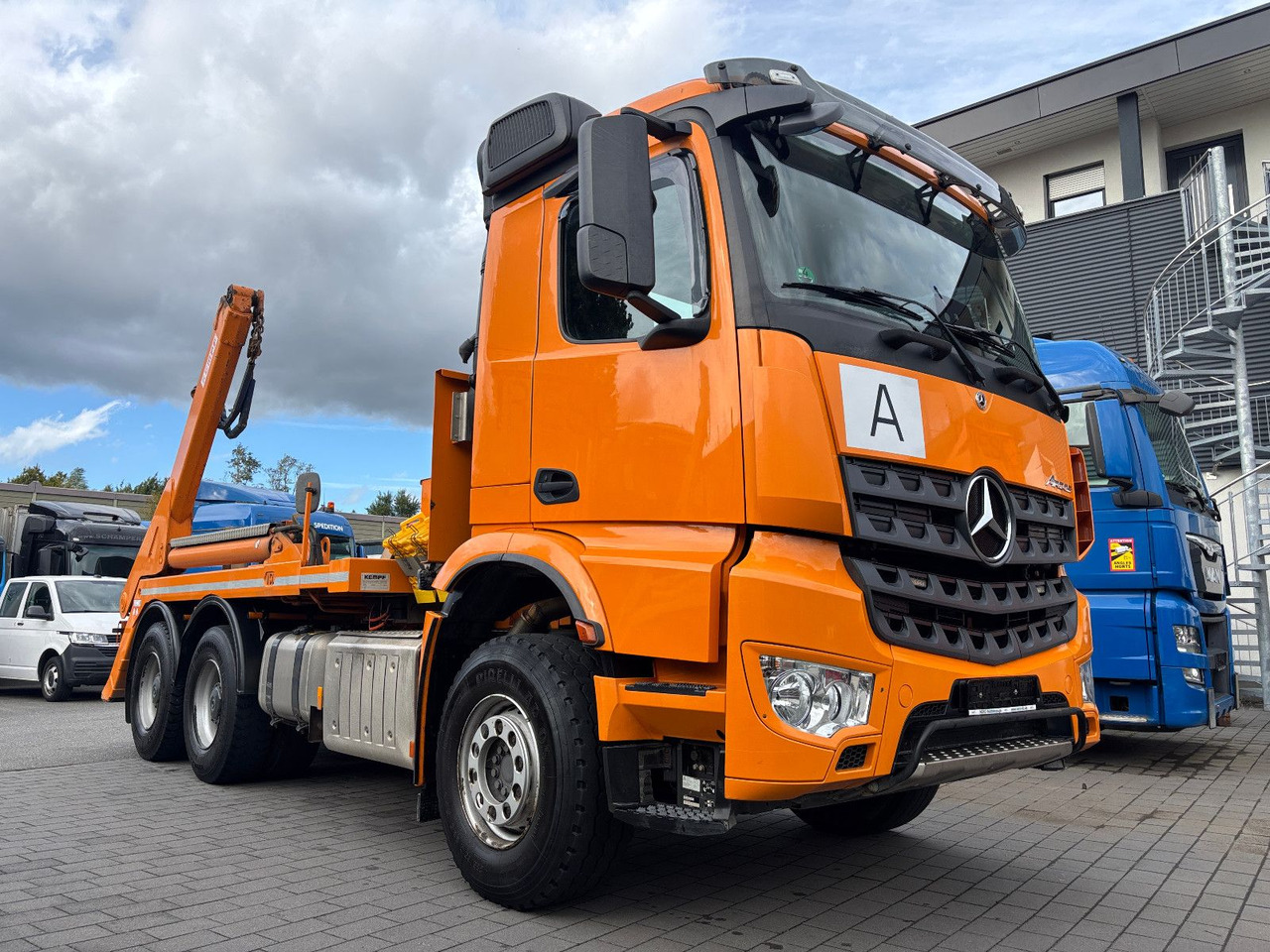Mercedes-Benz Arocs 2648 6x4/Kempf - Camion benne: photos 1 Mercedes-Benz Arocs 2648 6x4/Kempf - Camion benne: photos 1