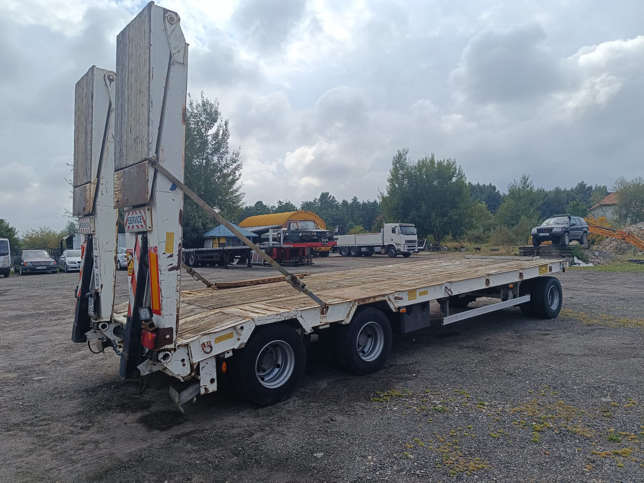 ACTM 3 osie 8m x 2,55 m lad 25 T - Remorque porte-engin surbaissée: photos 3 ACTM 3 osie 8m x 2,55 m lad 25 T - Remorque porte-engin surbaissée: photos 3