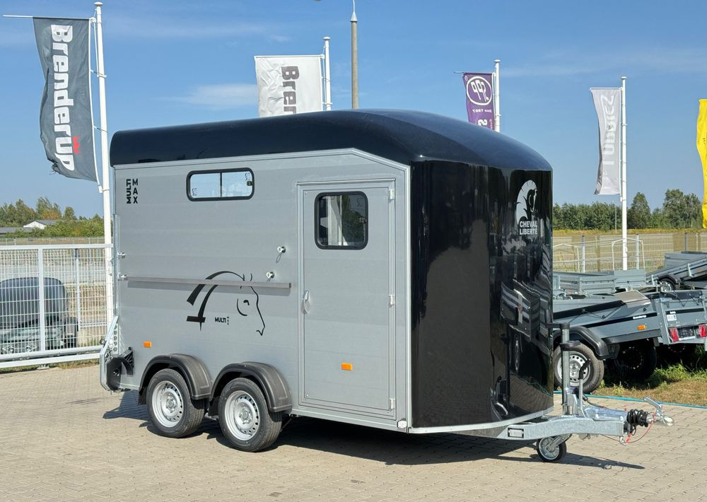 CHEVAL LIBERTÉ MultiMax przyczepa na dwa konie | duża siodlarnia | drzwi boczne | 2600 kg DMC | 380×181 cm | ALUMINIOWA | Debon | dostawa | mocna i solidna | - Van chevaux: photos 1 CHEVAL LIBERTÉ MultiMax przyczepa na dwa konie | duża siodlarnia | drzwi boczne | 2600 kg DMC | 380×181 cm | ALUMINIOWA | Debon | dostawa | mocna i solidna | - Van chevaux: photos 1