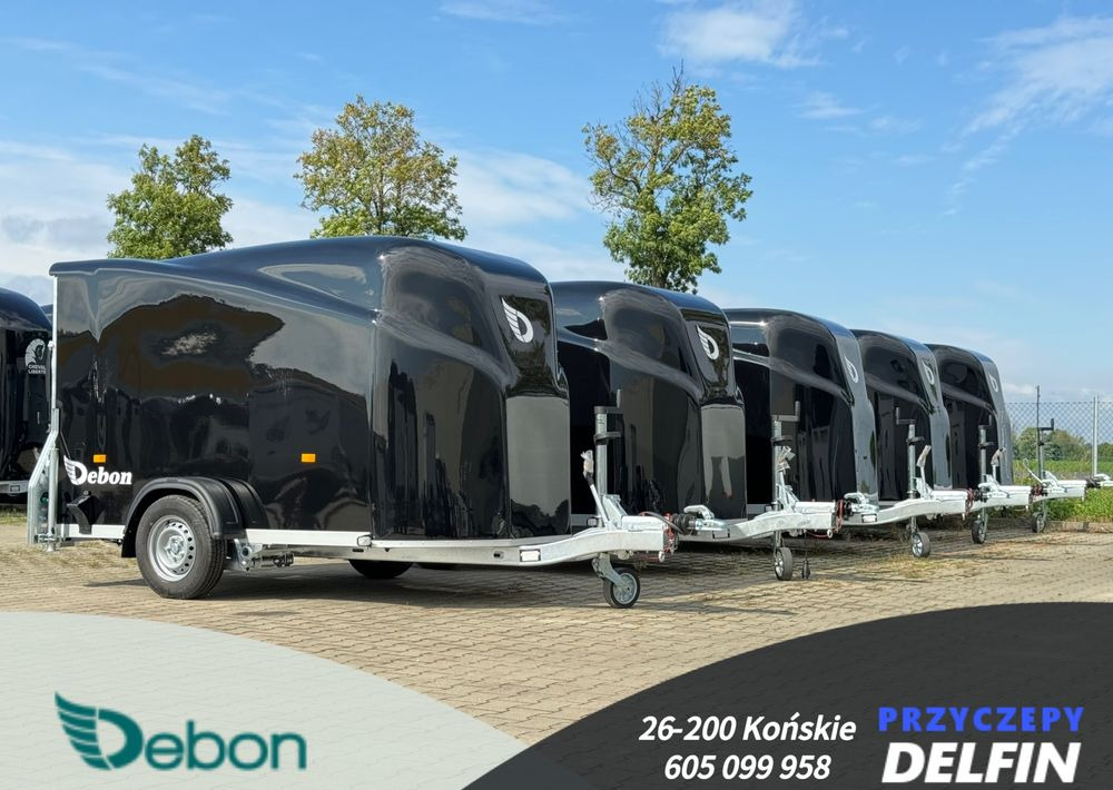 DEBON Cargo 1300 + drzwi boczne | 300 x 150 x 170 cm / 750 - 1300 kg DMC - Remorque fourgon: photos 4 DEBON Cargo 1300 + drzwi boczne | 300 x 150 x 170 cm / 750 - 1300 kg DMC - Remorque fourgon: photos 4