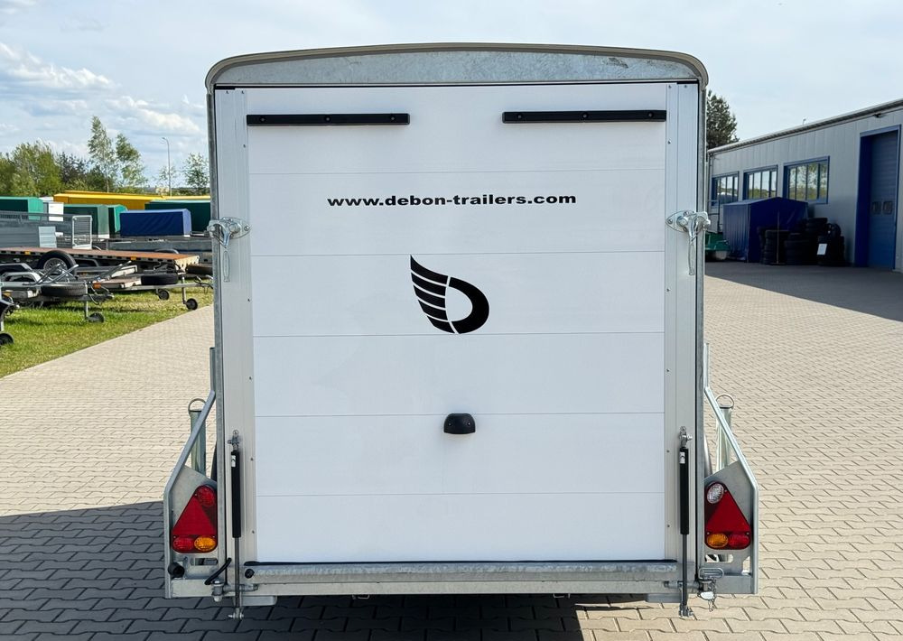 DEBON Debon Cargo 1300 + drzwi boczne | 300 x 150 x 170 cm / 750 - 1300 kg - Remorque fourgon: photos 4 DEBON Debon Cargo 1300 + drzwi boczne | 300 x 150 x 170 cm / 750 - 1300 kg - Remorque fourgon: photos 4