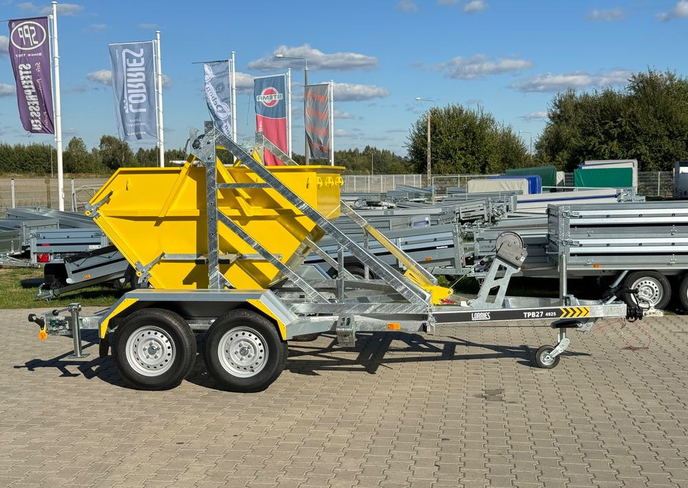 LORRIES TPB27-4925 do transportu bębna z kablem - Remorque porte-touret: photos 2 LORRIES TPB27-4925 do transportu bębna z kablem - Remorque porte-touret: photos 2